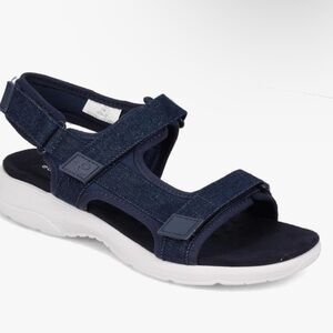 Easy Spirit Navy Blue Sandals